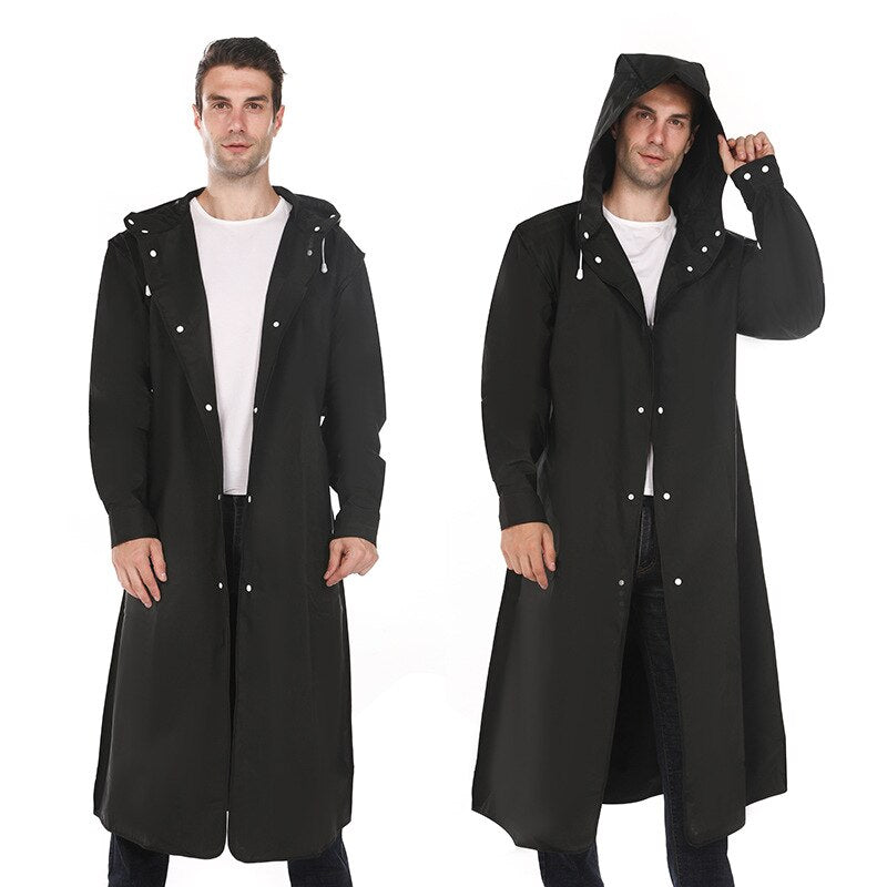Unisex Regenjacke mit Kapuze