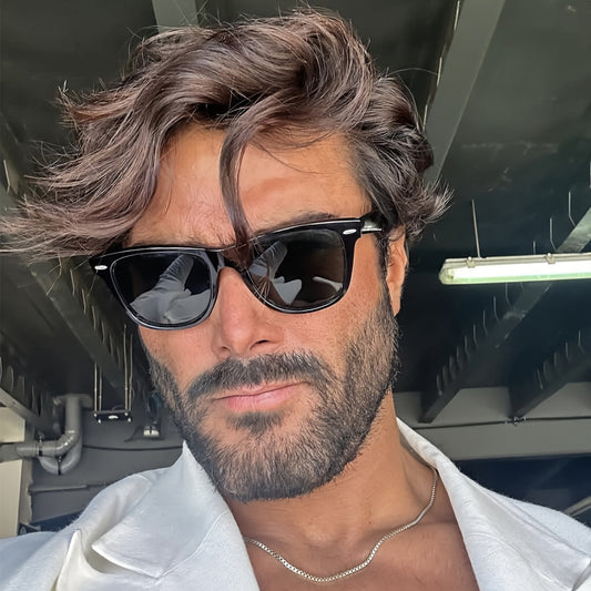 Vintage Herren Sonnenbrille mit Anti-Reflex-Beschichtung