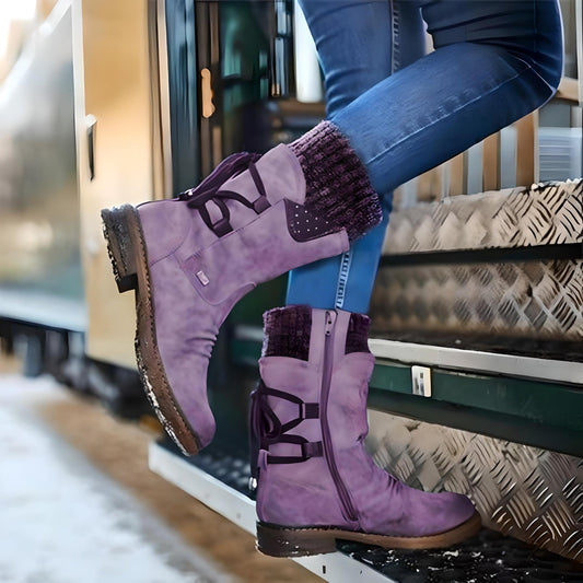 Wallace | Winterschuhe Schneestiefel mit Schnürsenkel