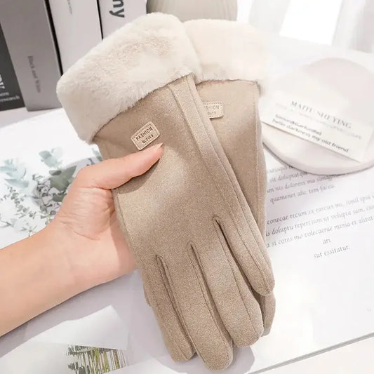 Warme Damen Winterhandschuhe