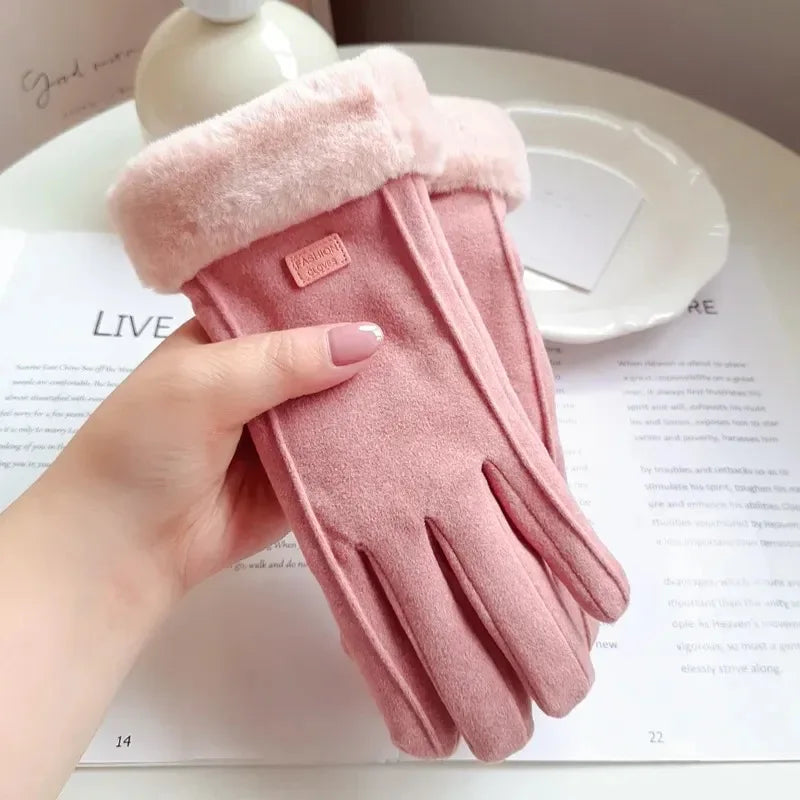 Warme Damen Winterhandschuhe
