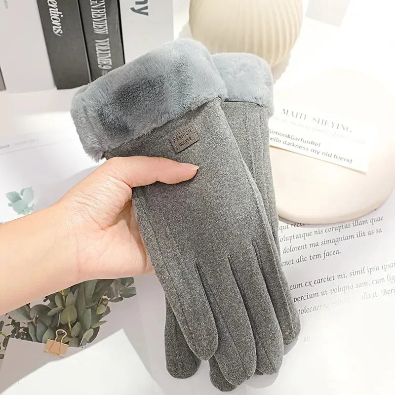 Warme Damen Winterhandschuhe