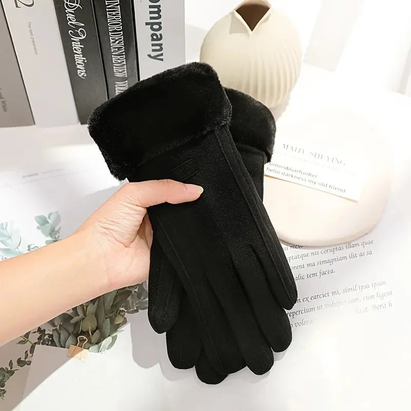 Warme Damen Winterhandschuhe