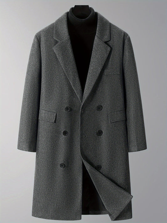Warme Herren Winterjacke mit Taschen