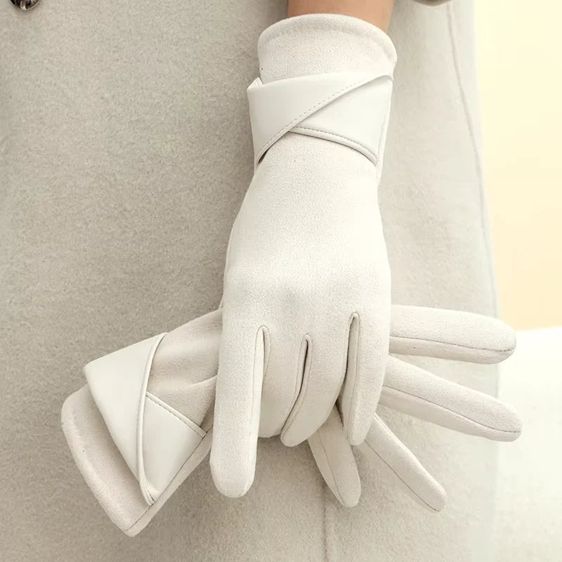 Warme Winterhandschuhe für Damen
