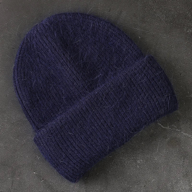 Warme Strickmütze für Damen