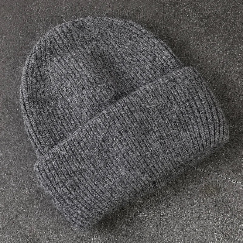 Warme Strickmütze für Damen