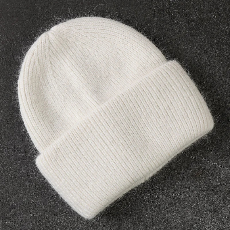 Warme Strickmütze für Damen