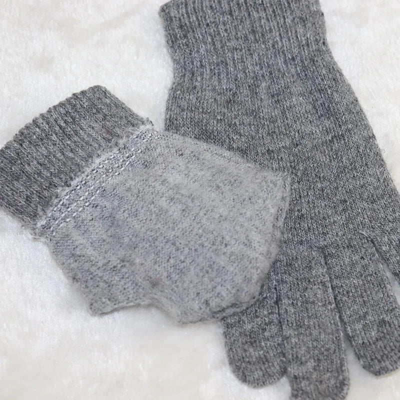 Warme Unisex-Fingerhandschuhe