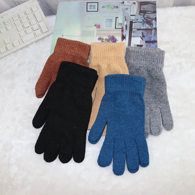 Warme Unisex-Fingerhandschuhe