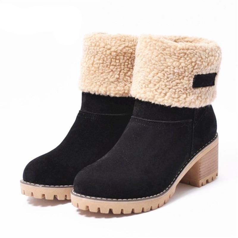 Warme Winterstiefel Damen