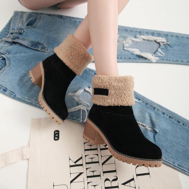 Warme Winterstiefel Damen
