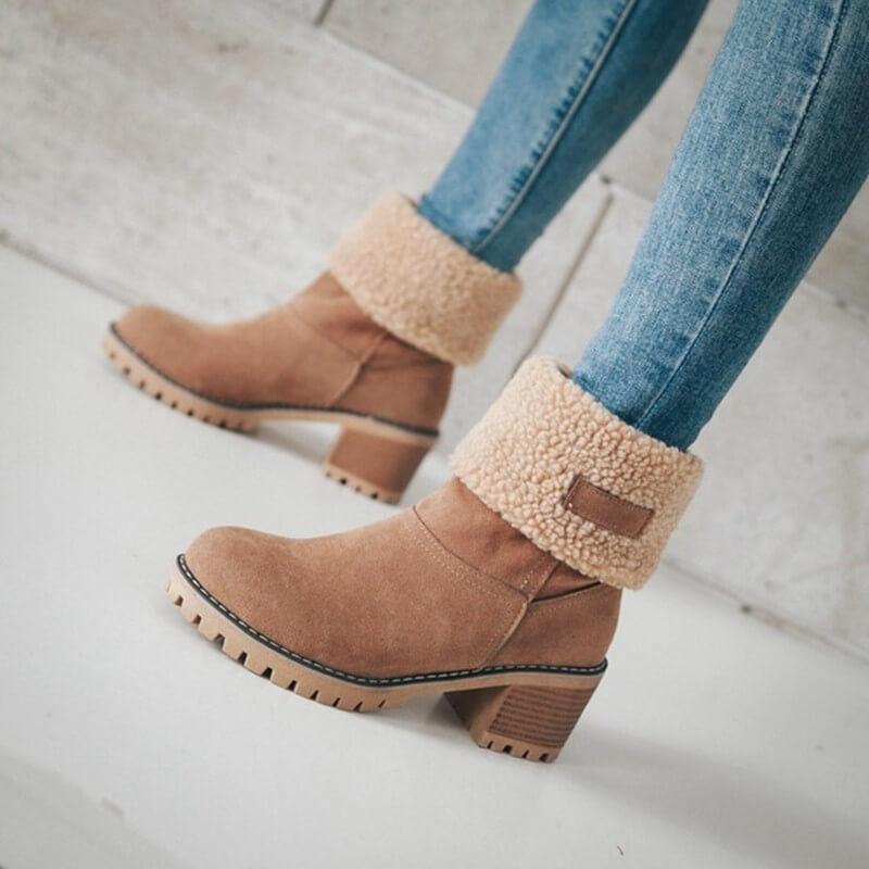 Warme Winterstiefel Damen