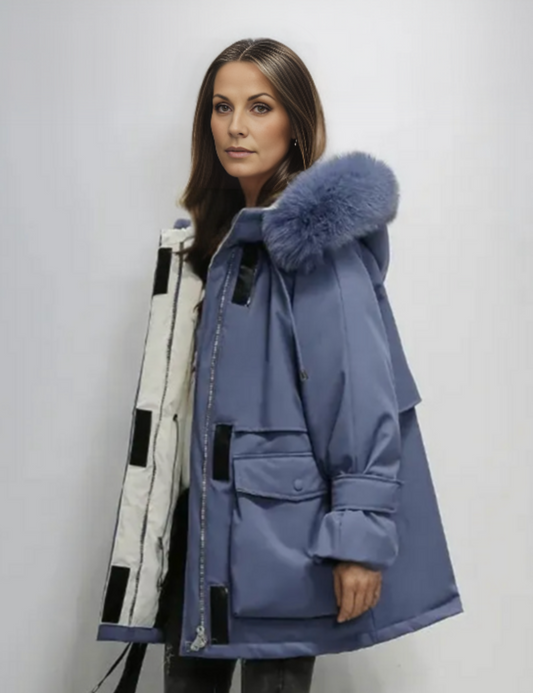 Wärmende Winterjacke Damen