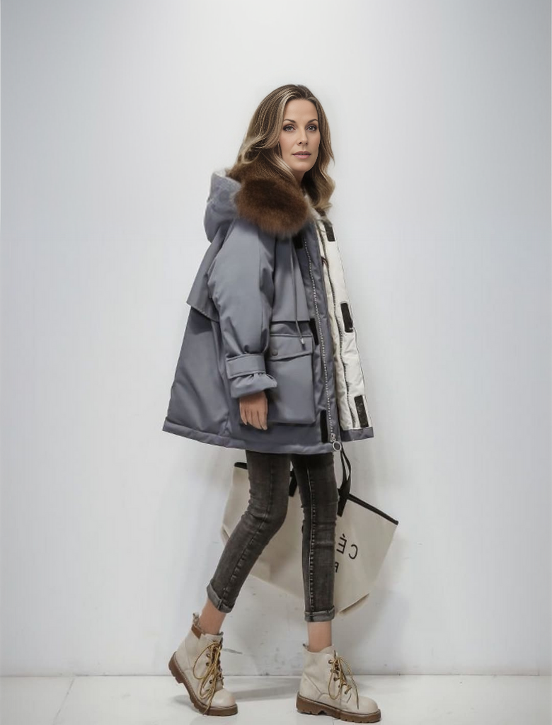 Wärmende Winterjacke Damen