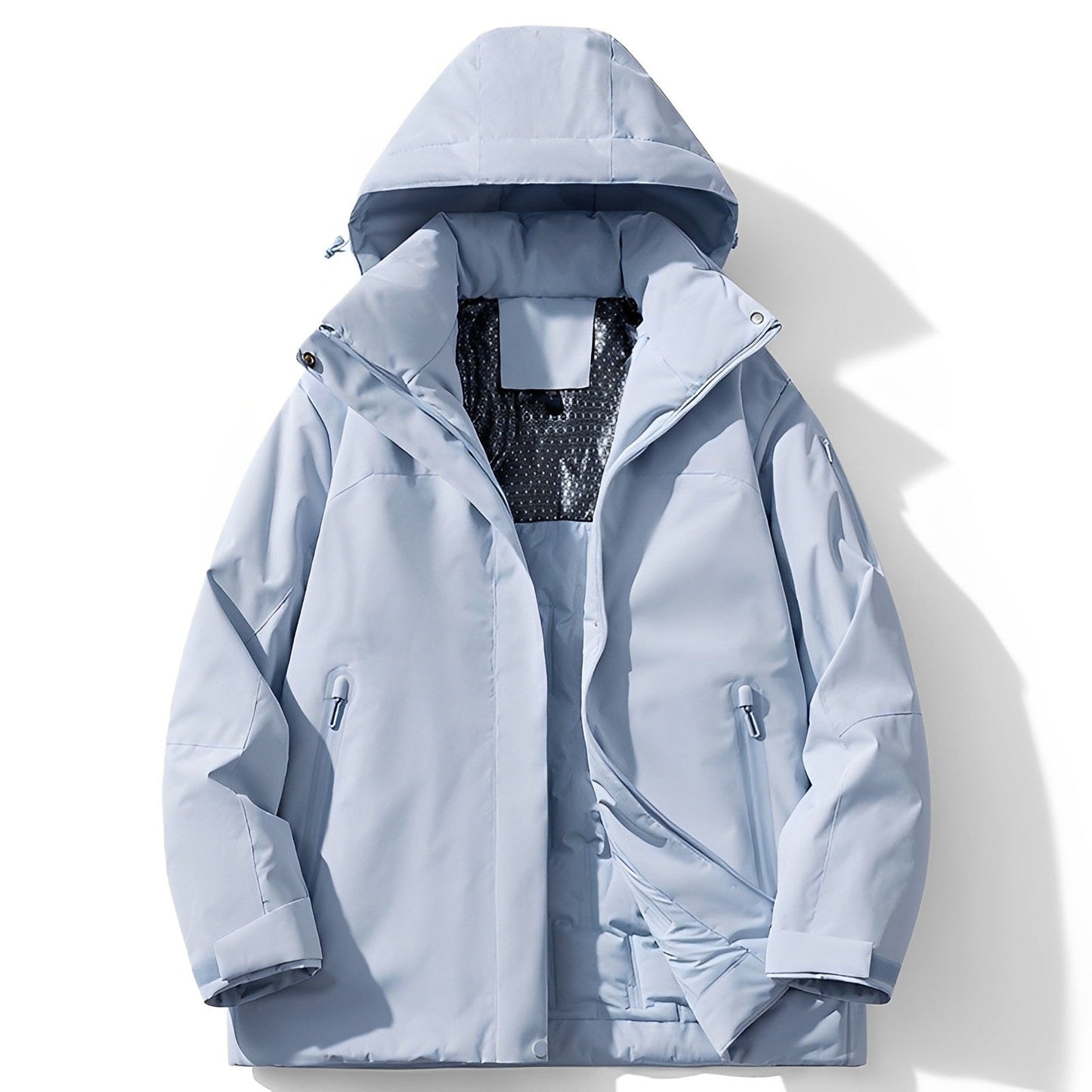 Wasserdichte Winterjacke mit Fleecefutter