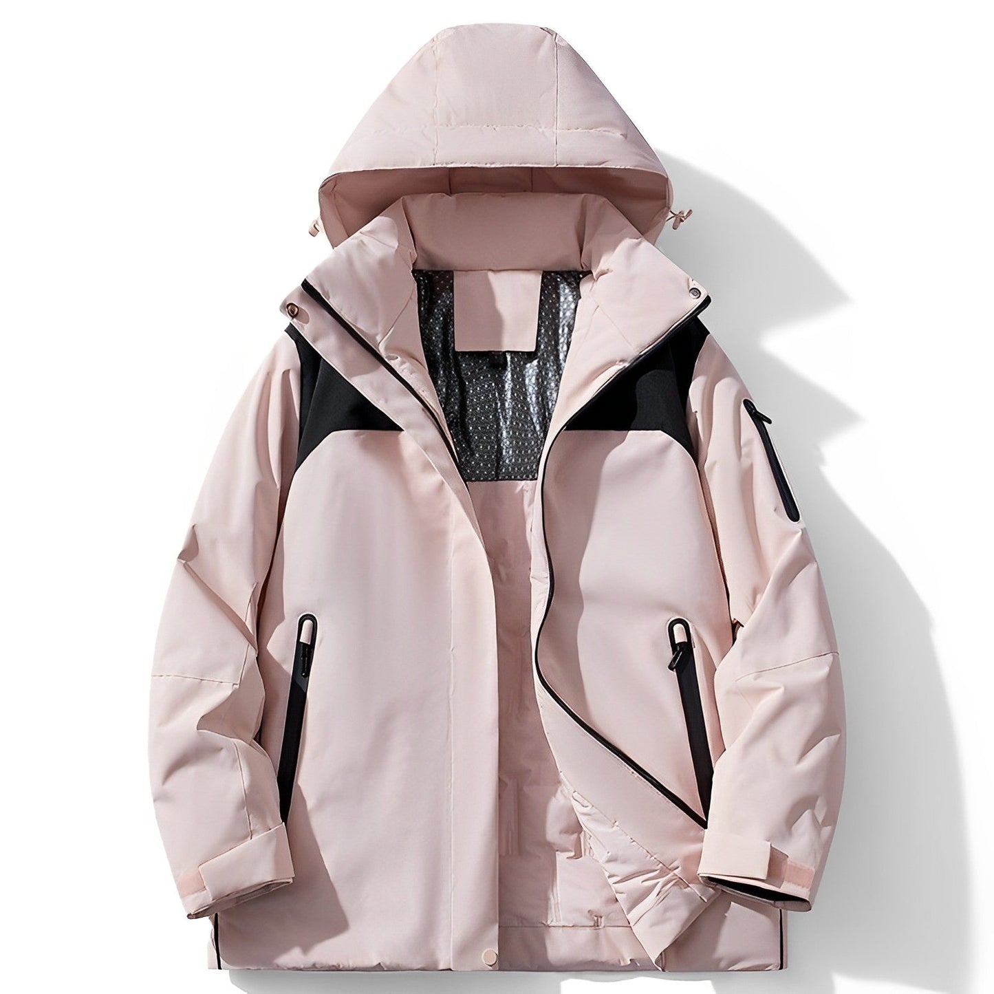 Wasserdichte Winterjacke mit Fleecefutter