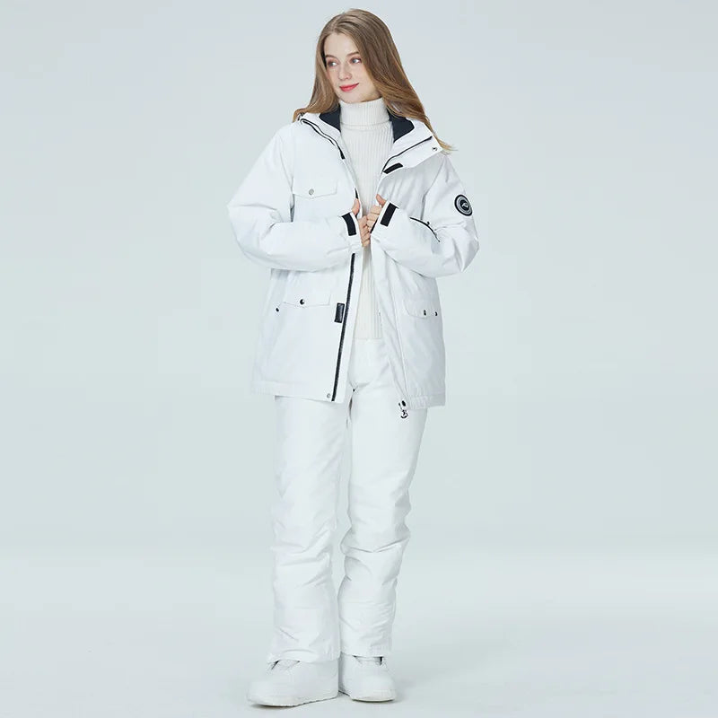 Wasserdichter Skiganzug für Frauen