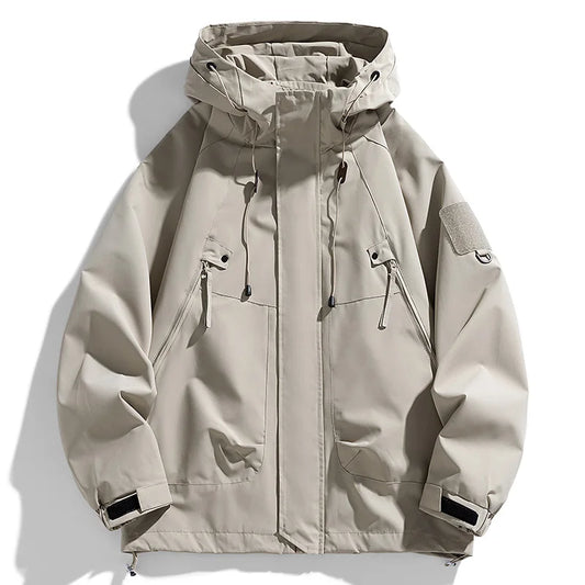 Wasserfester Herren Windbreaker mit Kapuze