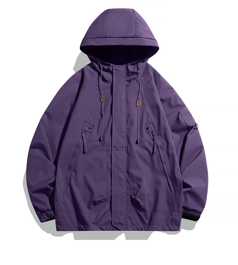 Wasserfester Herren Windbreaker mit Kapuze