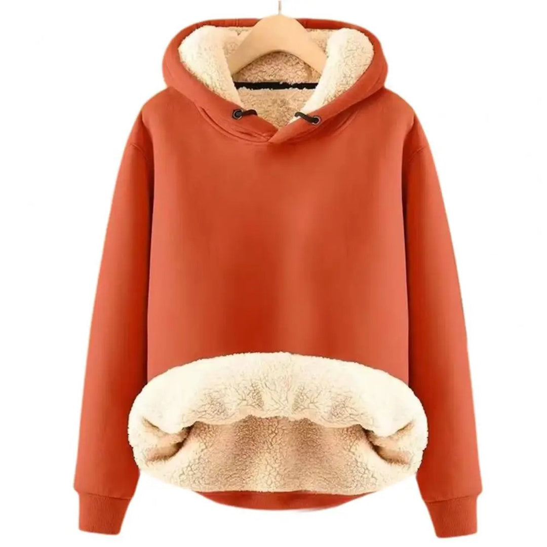 Weiche und warme Damen-Hoodie