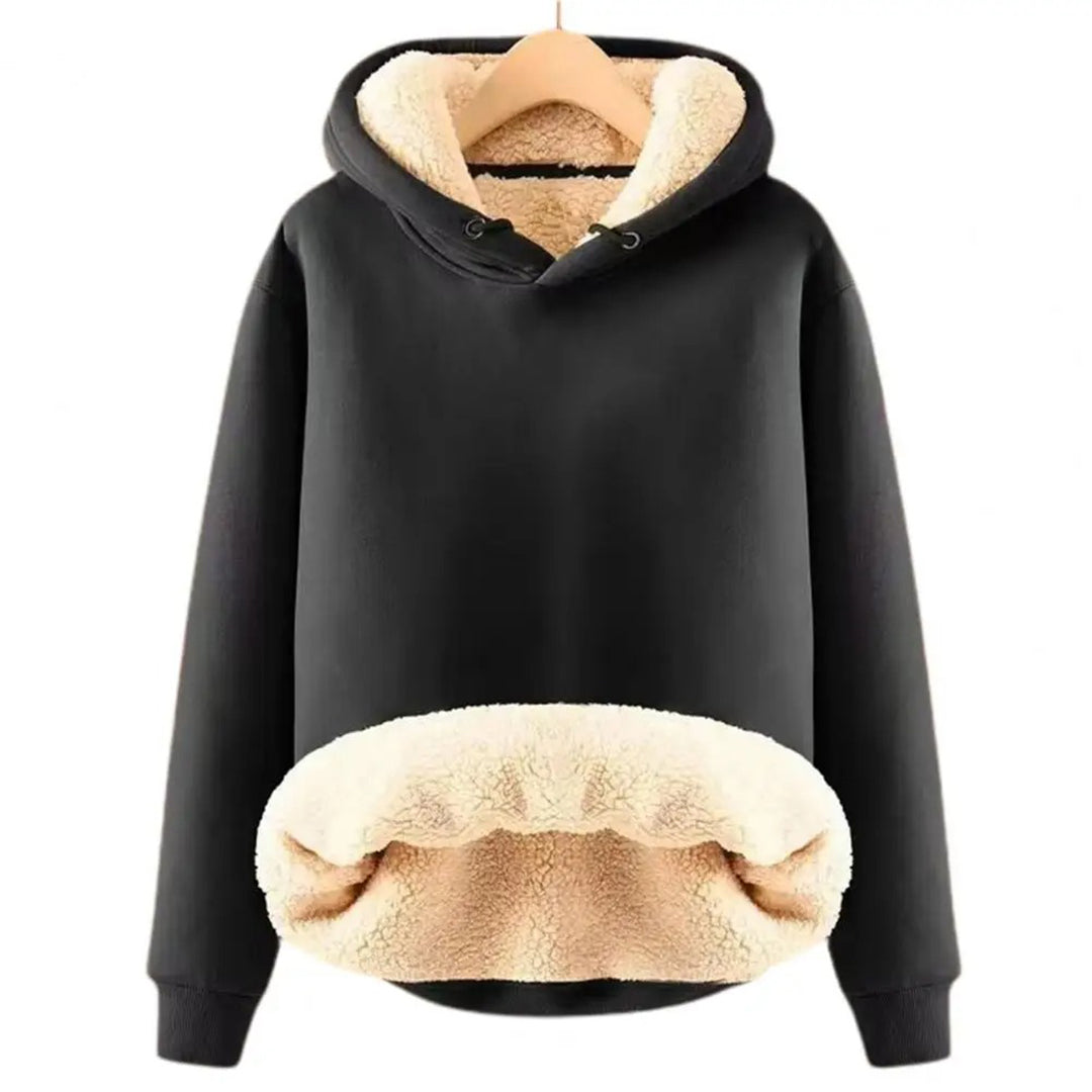 Weiche und warme Damen-Hoodie
