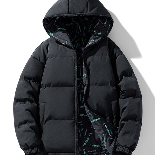 Wendbare Winterjacke Herren mit Kapuze