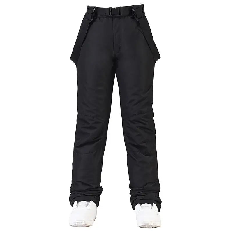 Water-repellent winter ski pants