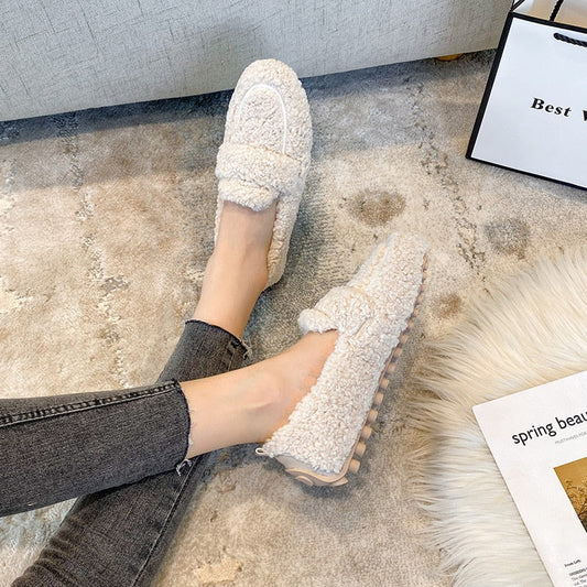 Winterloafers mit Warmfutter und Rutschfester Sohle