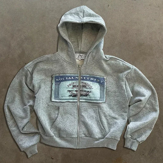 Y2K Retro Hoodie für Herren und Damen