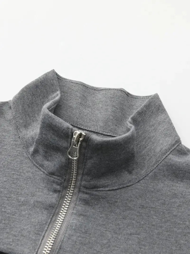 Comfortable Half-Zip Pullover