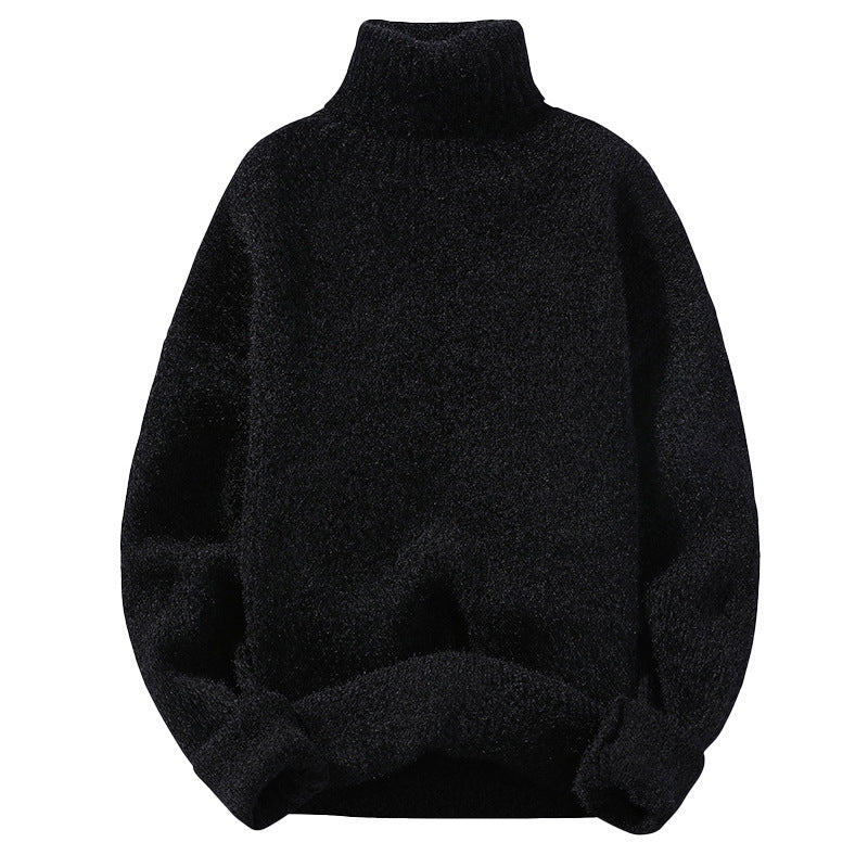Herren Rollkragenpullover Strick 2