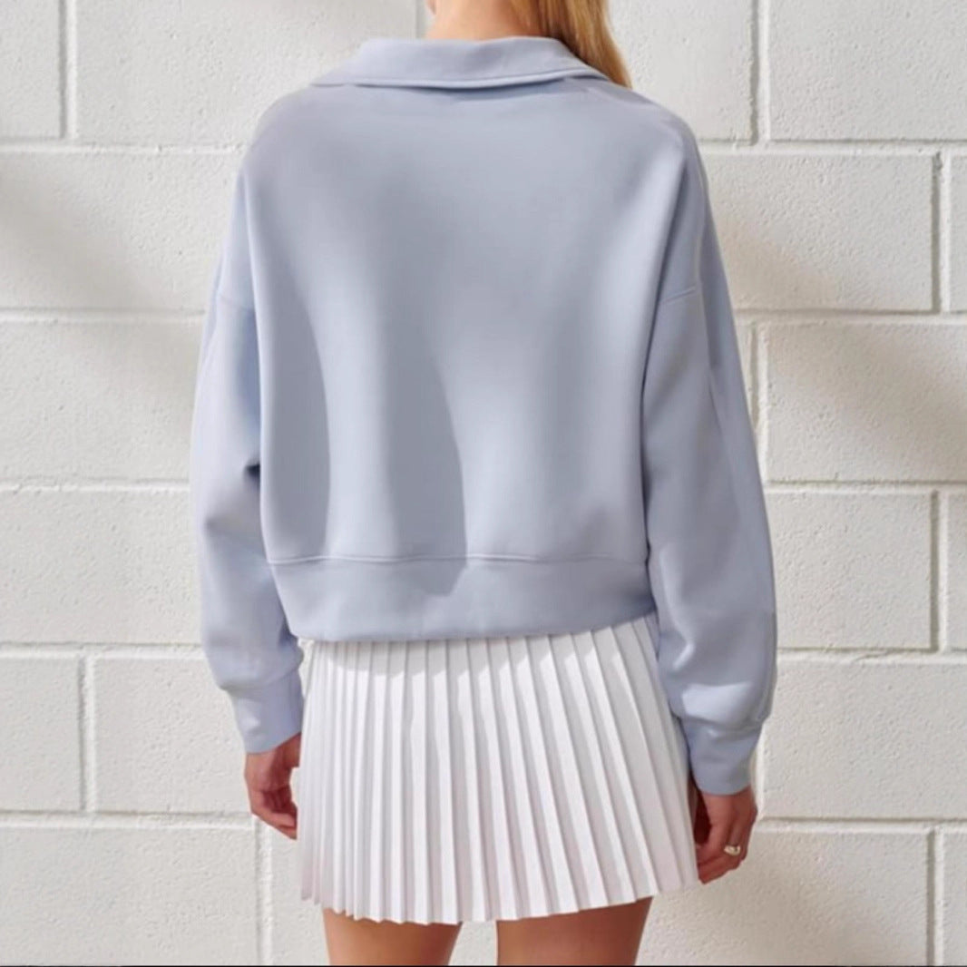 Damen Pullover mit Kragen 3
