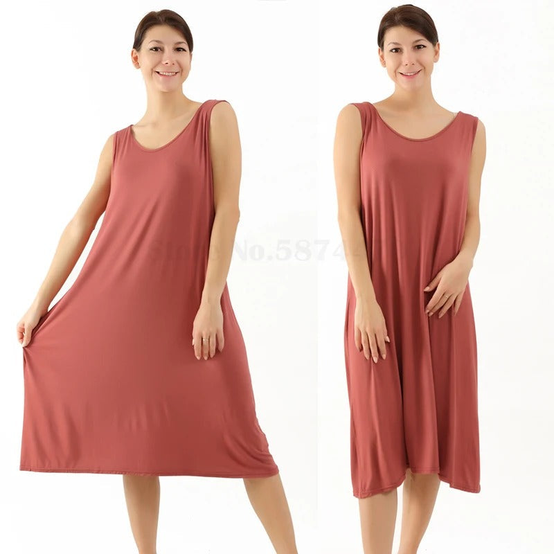 Variant image for Magdalena | Elegantes Ärmelloses Damenkleid für Alltag und Freizeit-5