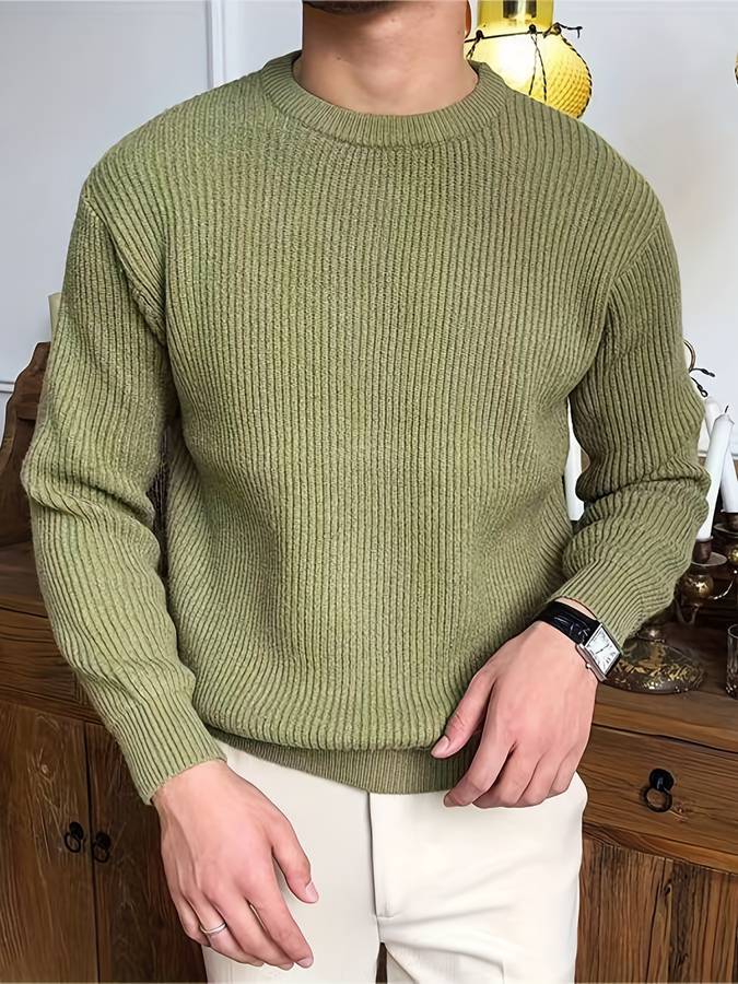 Wesley | Bequemer warmer Pullover für Männer