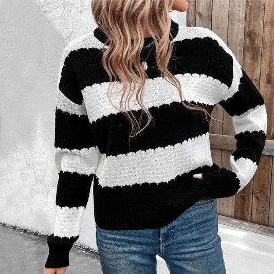 Women's striped sweater