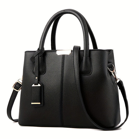 Anna | Geräumige Vegane Lederhandtasche für Damen