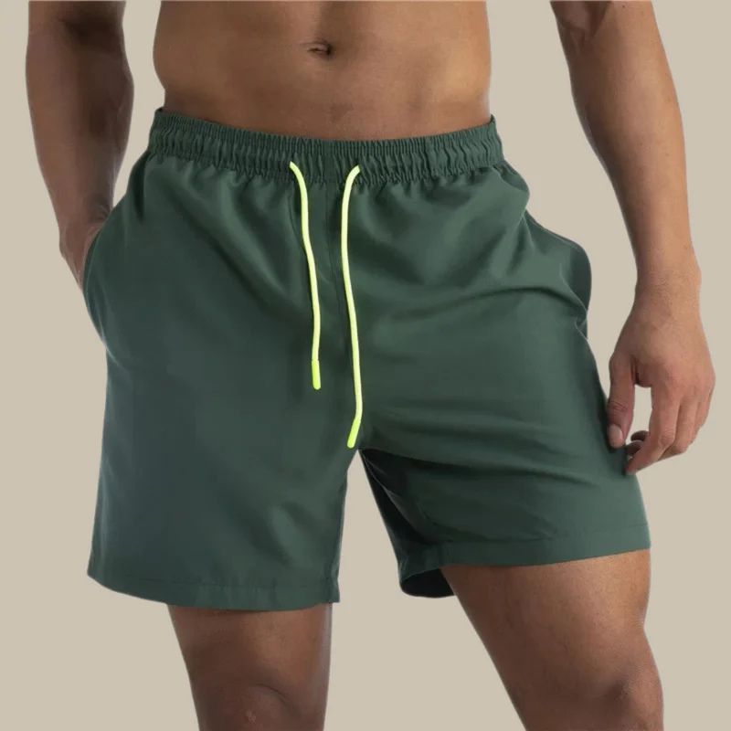 Variant image for Männer Badehosen Blau Größe M Schnell Trocknend Polyester-7
