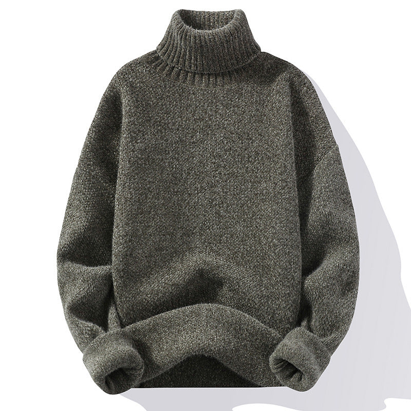 Herren Rollkragenpullover Strick 9