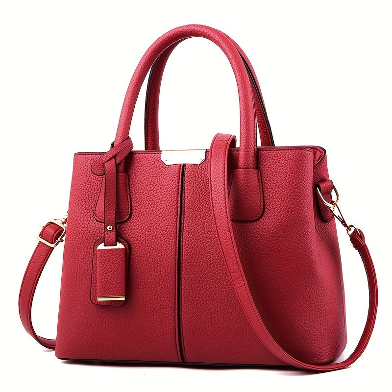 Variant image for Anna | Geräumige Vegane Lederhandtasche für Damen-4