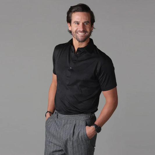 Rico | Steifes Kragen Poloshirt Herren für modernen Stil und Komfort