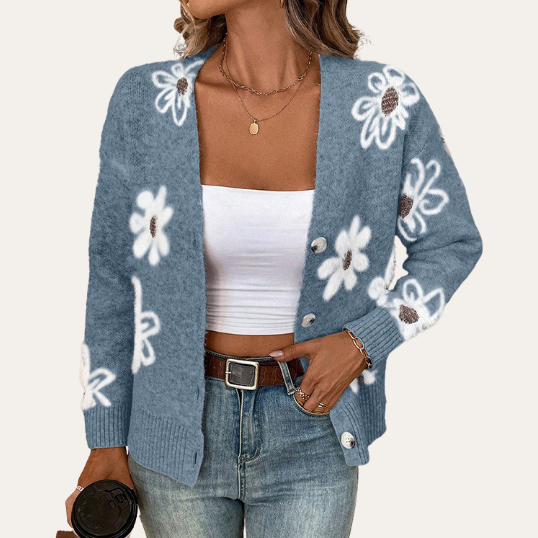 Monica | Trendig Strick-Cardigan für Frauen