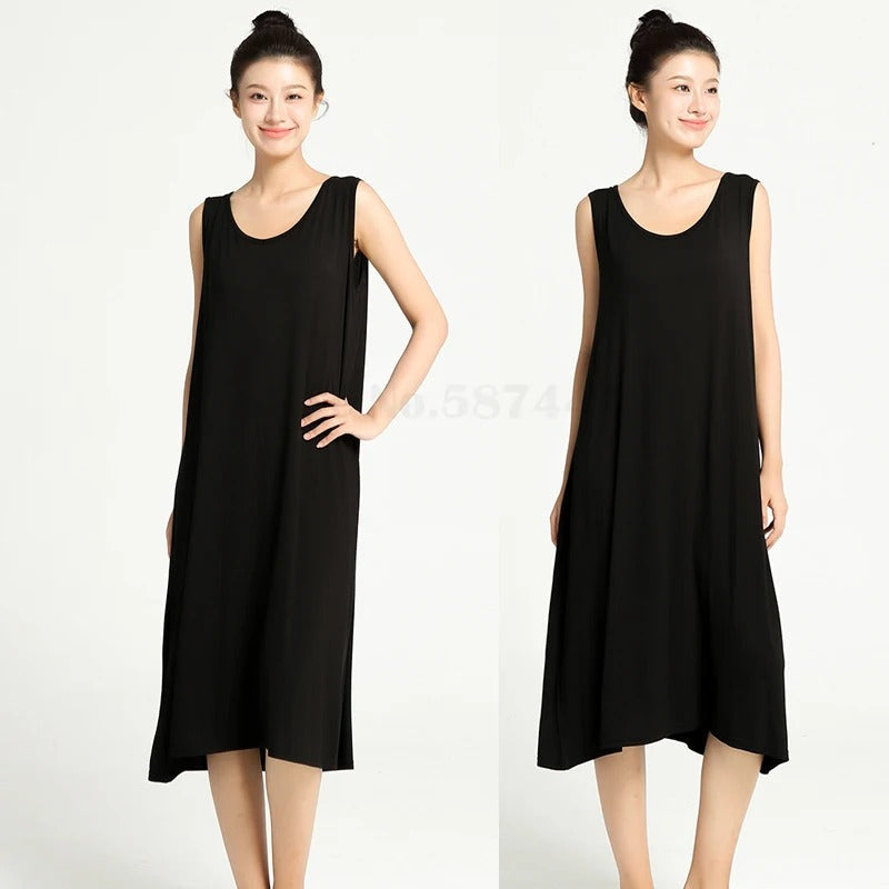 Variant image for Magdalena | Elegantes Ärmelloses Damenkleid für Alltag und Freizeit-9