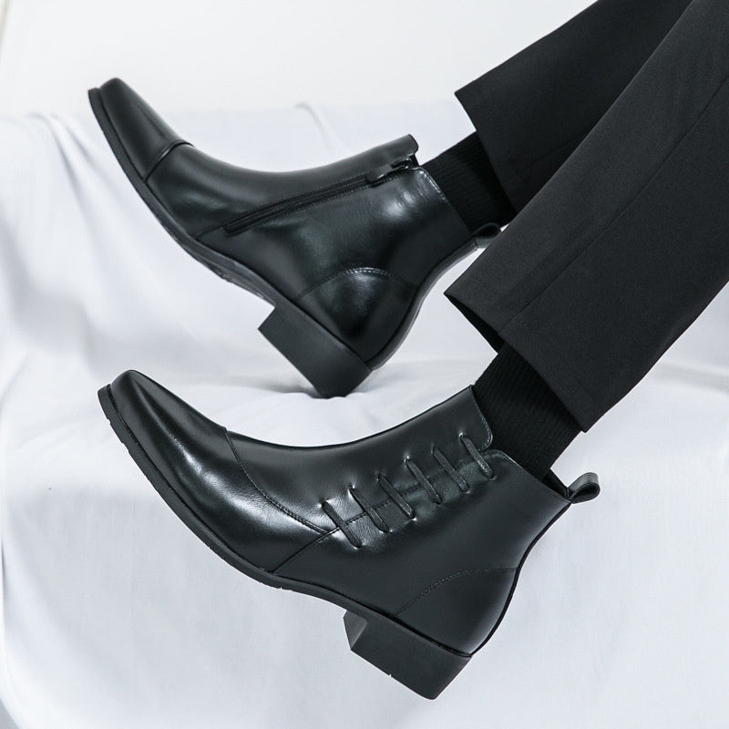 Britische Herren Martin Stiefel Winter 3