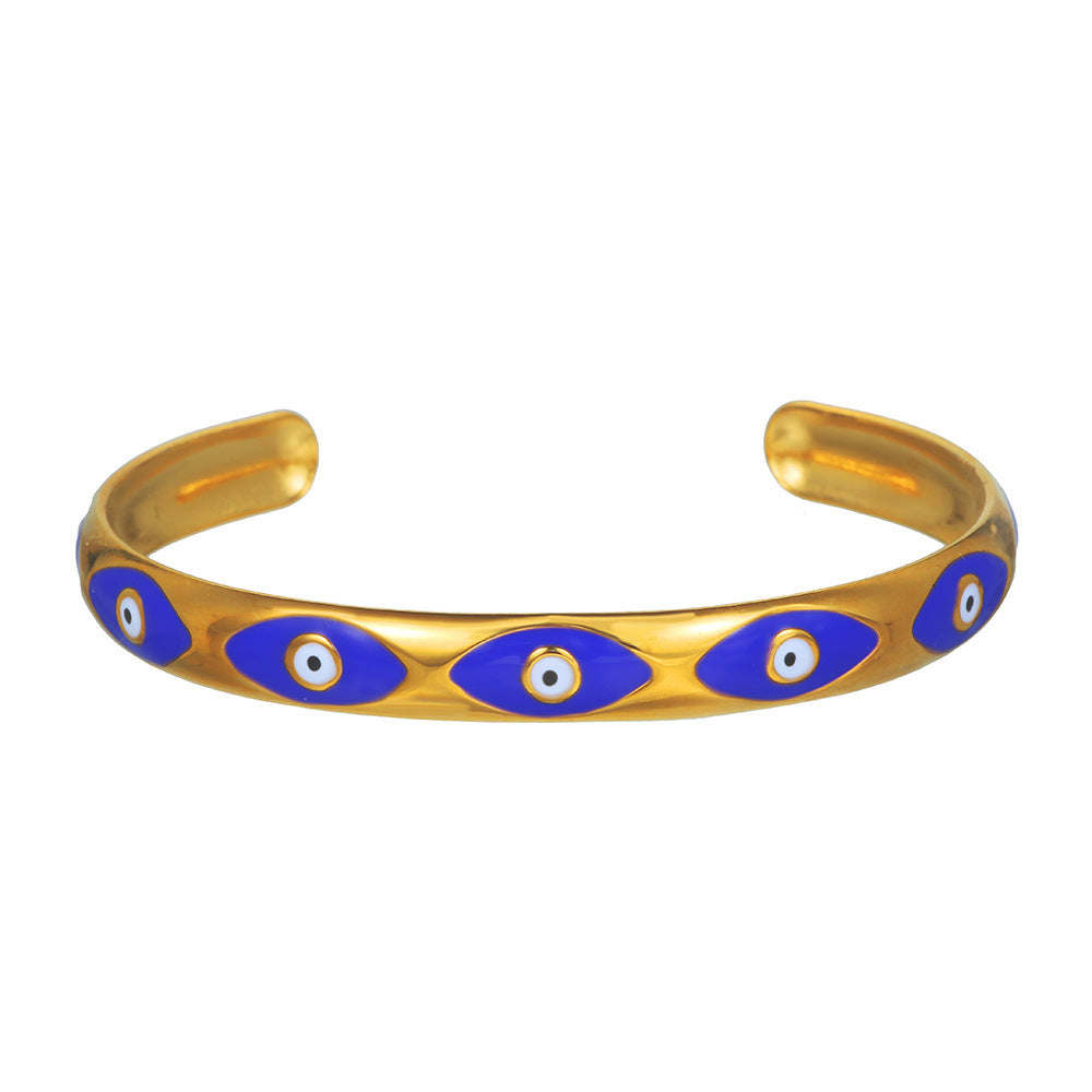 Damen Armreif mit Nazar Auge Design 3