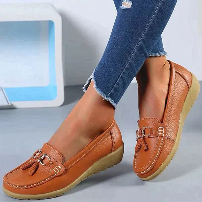 Beatrix | Damen Loafer aus hochwertigem Leder für stilvolle Eleganz