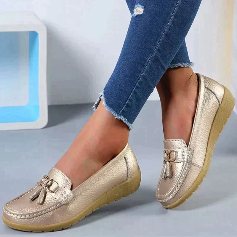 Beatrix | Damen Loafer aus hochwertigem Leder für stilvolle Eleganz