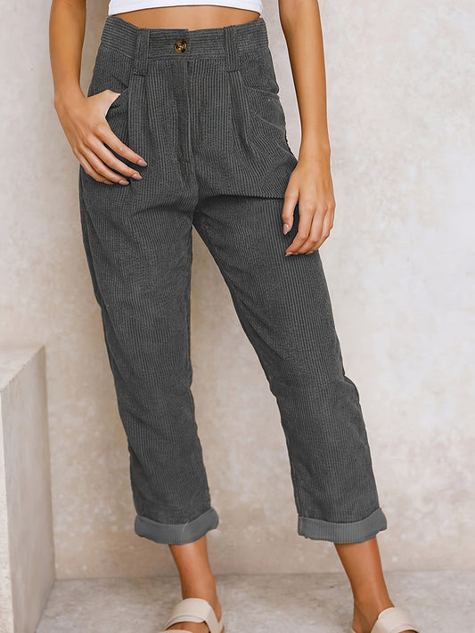 Beatrix | Damen Stoffhose mit geradem Bein für eleganten Stil
