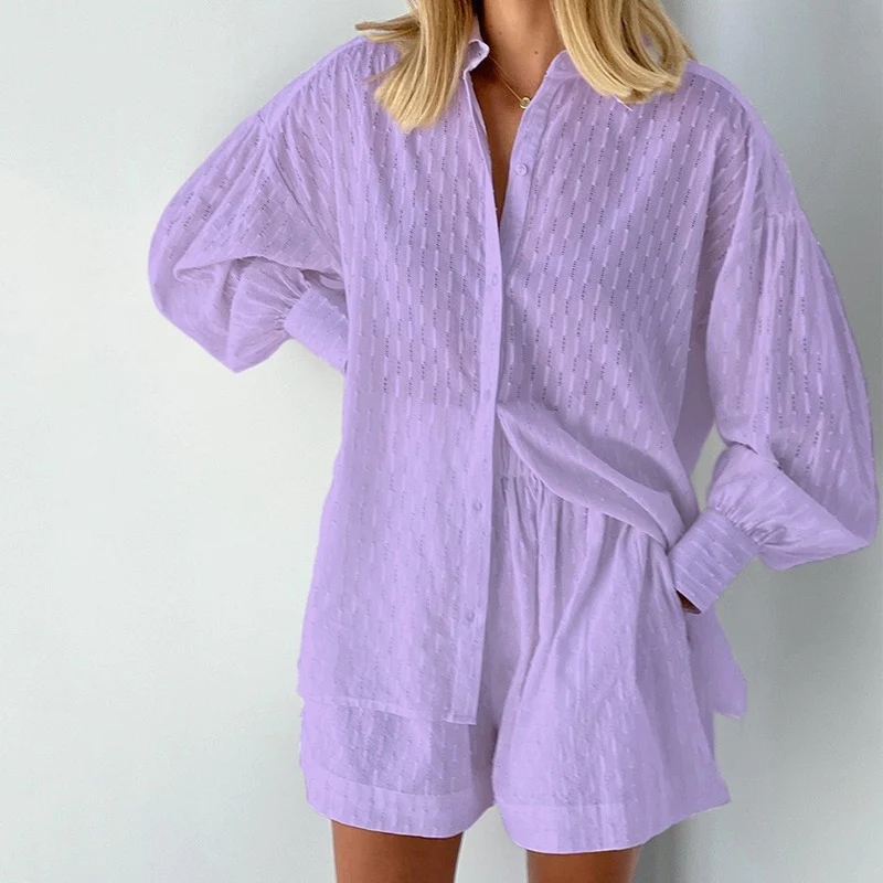 Beatrix | Lässiges 2-teiliges Set für Damen aus Baumwollmischung