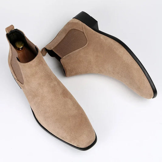 Max | Elegante Wildlederstiefel für Herren